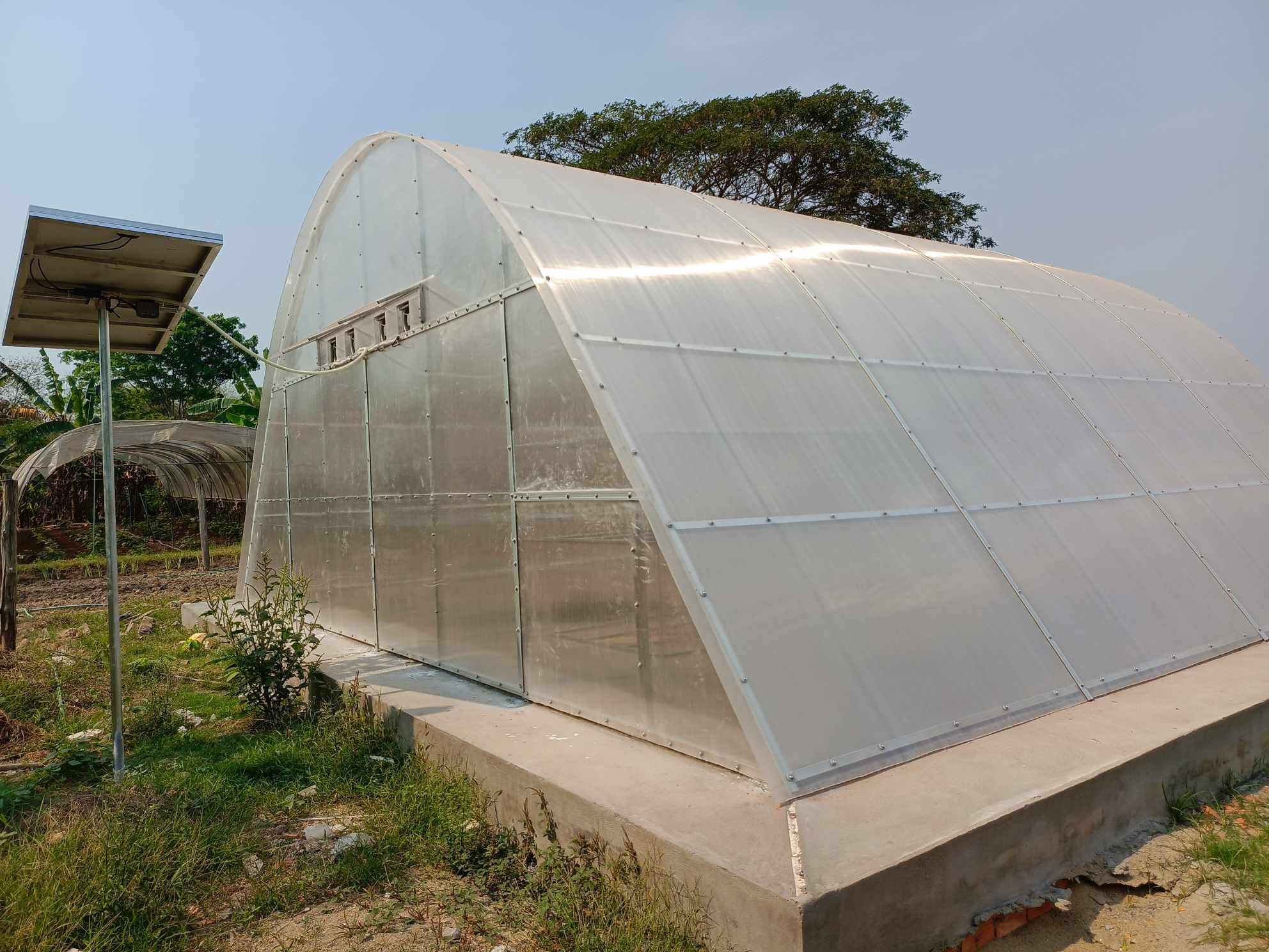 Sola-Dome Brings New Hope to Thongmung Organic Cooperative