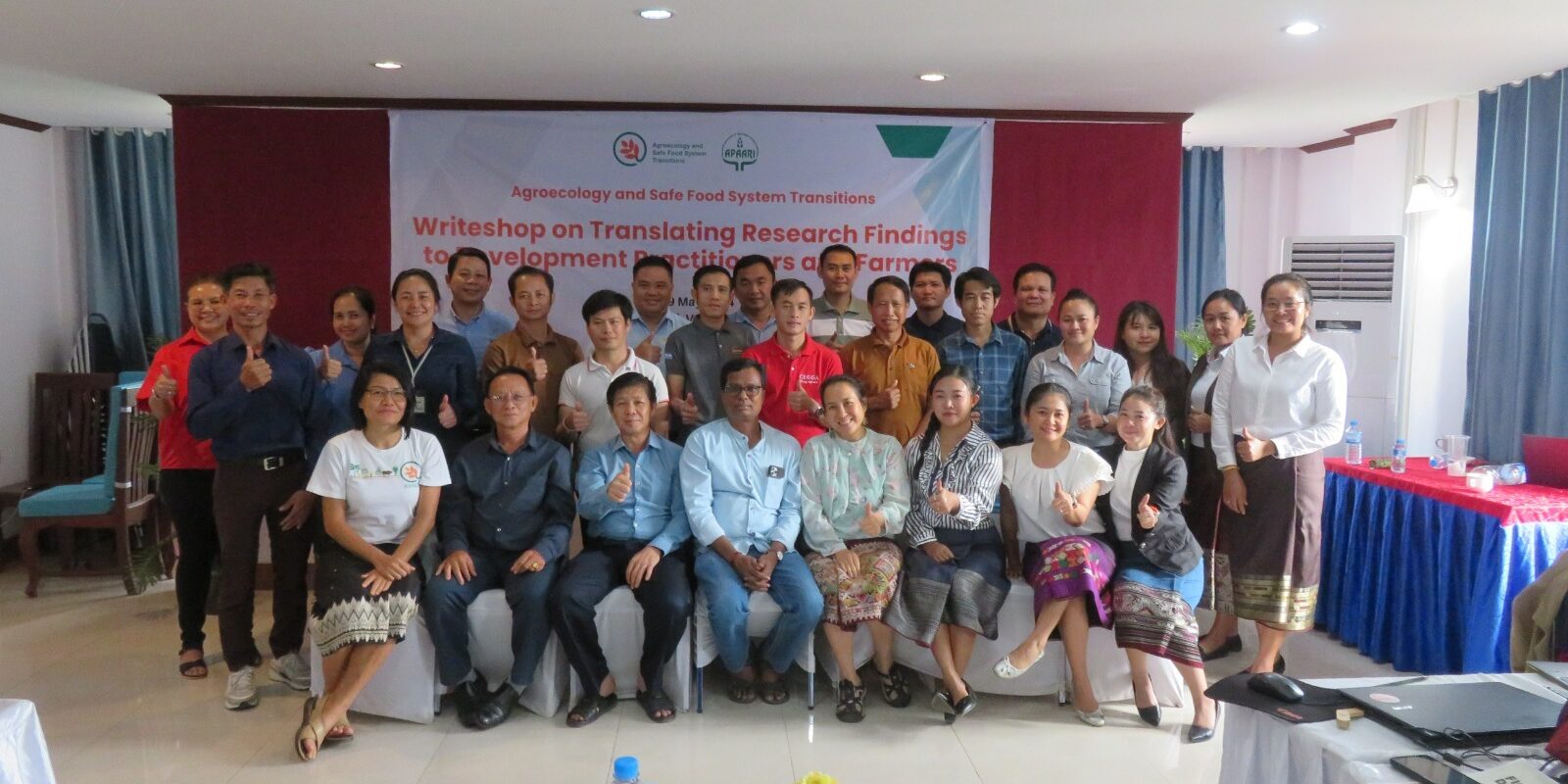 Writeshop in Laos Equips Researchers to Communicate Complex Knowledge to Farmers and Development Practitioners