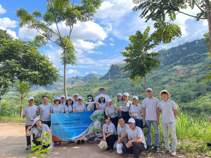 Agroeology field visit of ALiSEA’s members in Son La province