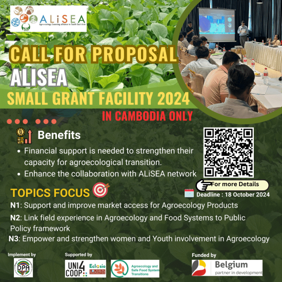 2024 Small Grant Facility Awarded to ALiSEA Members in Cambodia