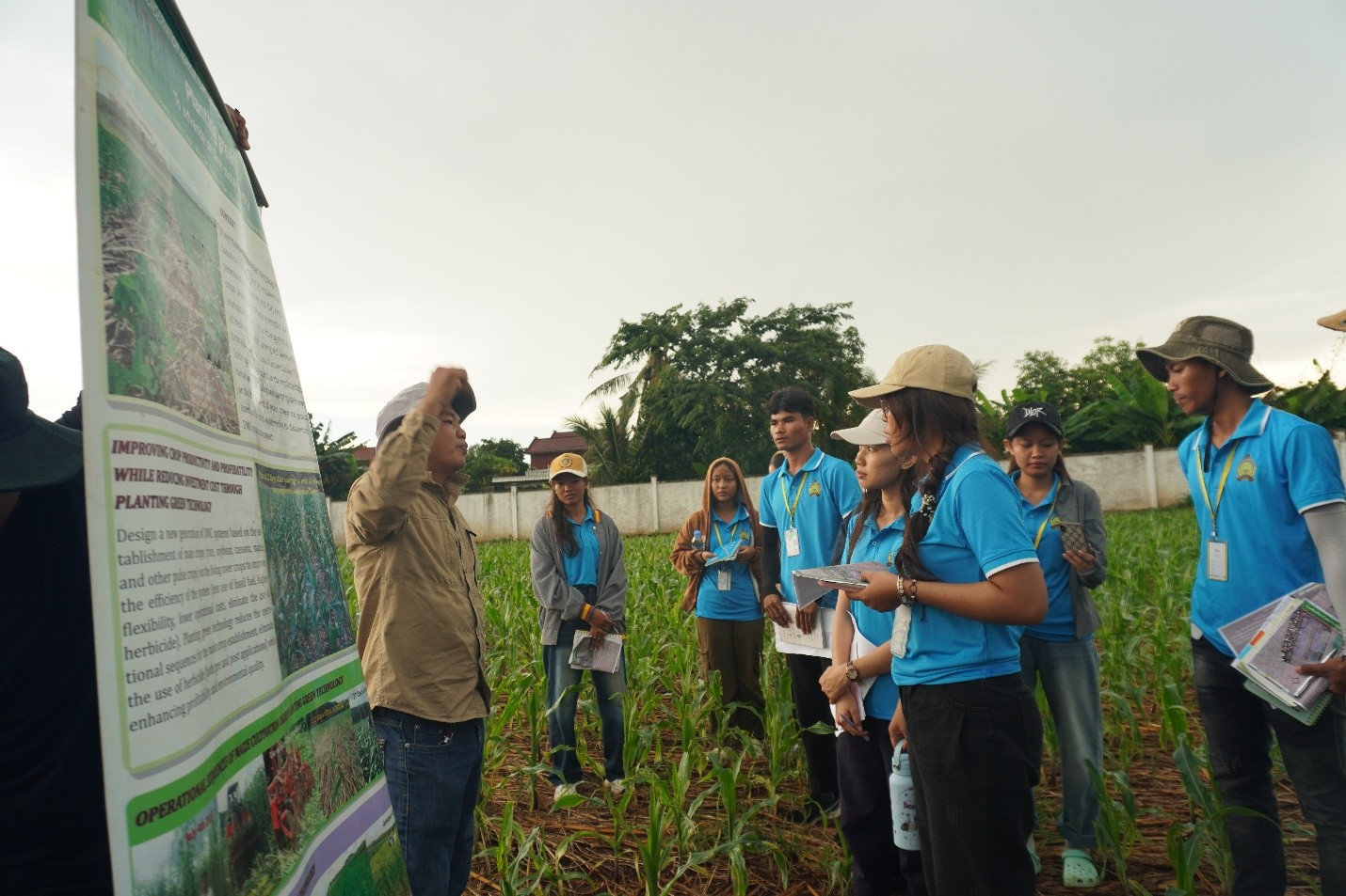 Bridging Theory and Practice: Agroecology Students Dive into Conservation Agriculture