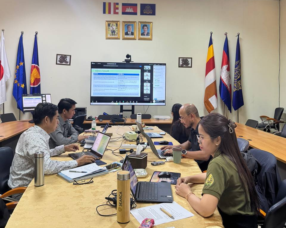 Online Thematic Workshop on “How ALiSEA Members Contributing to Knowledge Management, Cambodia”