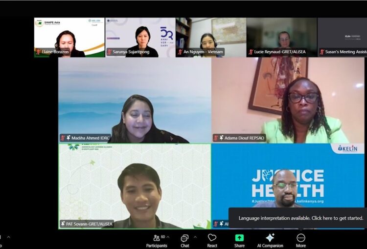 ALiSEA contributed to Asia-Africa Exchange on Food Policy Research & Advocacy for Food Systems Transformation
