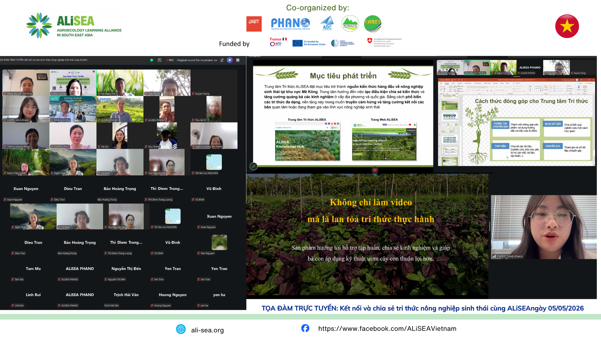 Thematic Webinar: Connecting and Sharing Agroecological Knowledge