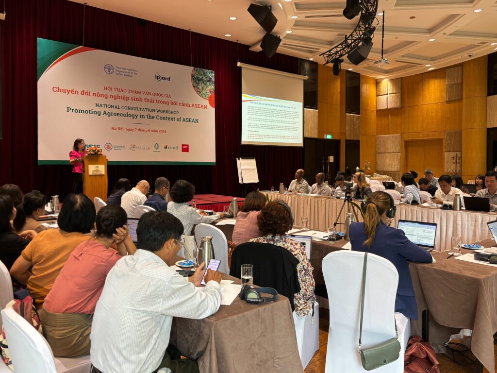 NATIONAL CONSULTATION WORKSHOP TO PROMOTING AGROECOLOGY IN THE CONTEXT OF ASEAN IN VIETNAM