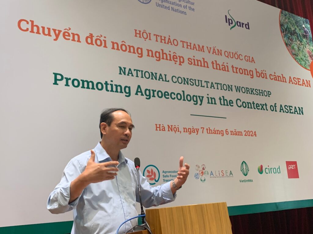 NATIONAL CONSULTATION WORKSHOP TO PROMOTING AGROECOLOGY IN THE CONTEXT OF ASEAN IN VIETNAM