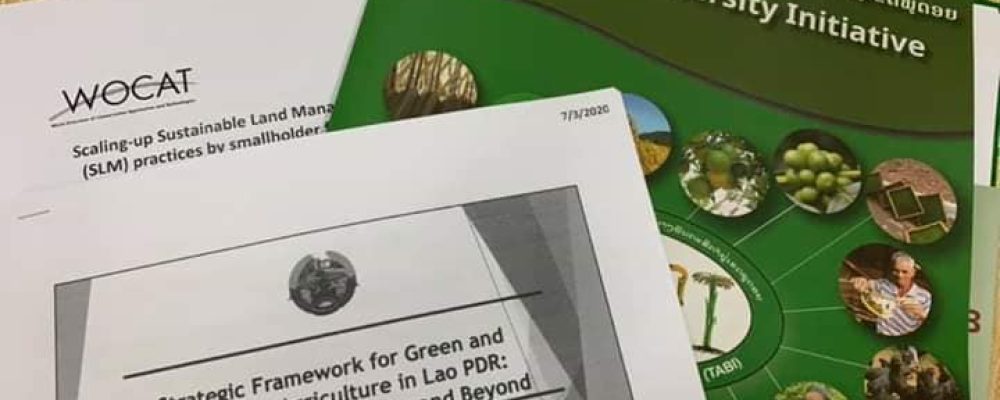 Green and Sustainable Agriculture Policy Framework Discussions, 3 June 2020, Lao PDR