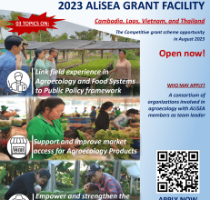2023 Small Grant Facility Awarded to ALiSEA Network’s Members in Southeast Asia