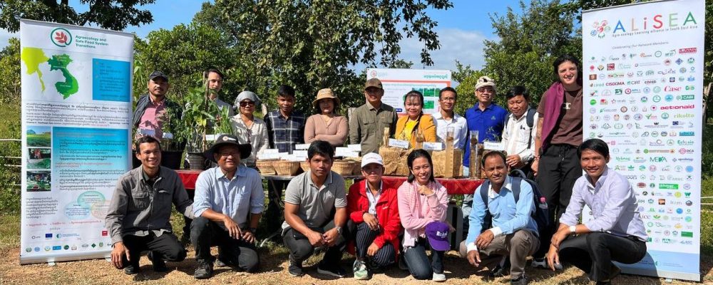 Agroecology in Action: ALiSEA Members Embark on a Field Visit to Cambodia