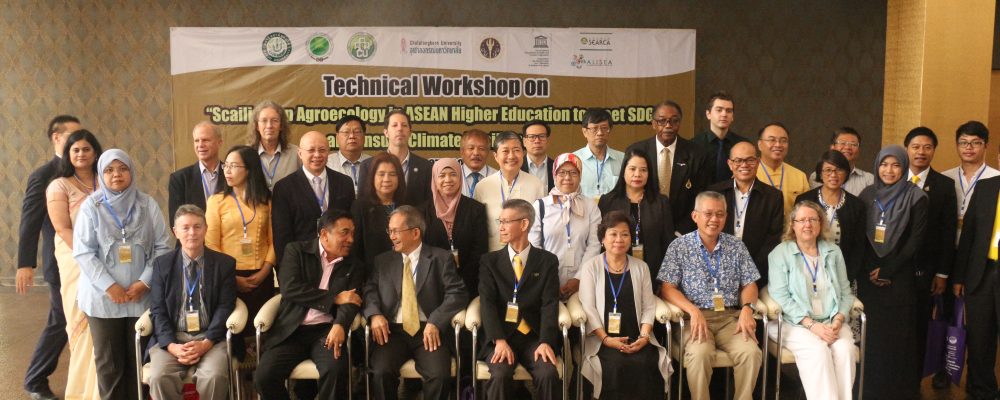 Regional Workshop on “Scaling-up Agroecology in ASEAN Higher Education to meet SDGs and Ensure Climate Resilience”, 26-27 June 2019, Thailand