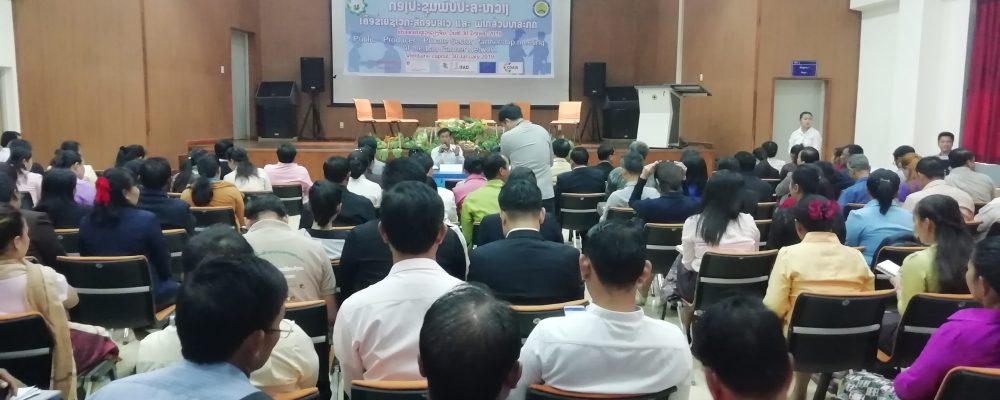 The meeting of SSWG Farmers and Agribusiness, 25th March 2019, Lao PDR