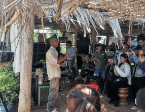 Journalist Field Visit to SSLA Key-Farmers to Explore Agroecology Practices in Battambang Province, Cambodia