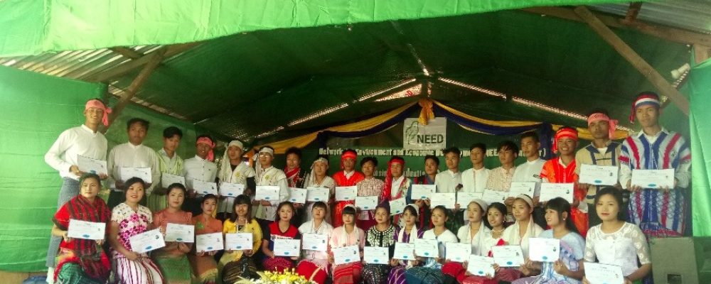Graduation ceremony of NEED – Myanmar, 1st of December 2018