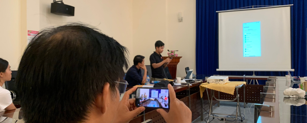 ALiSEA organized the second training on Photo and Video production for members  in Southern Vietnam