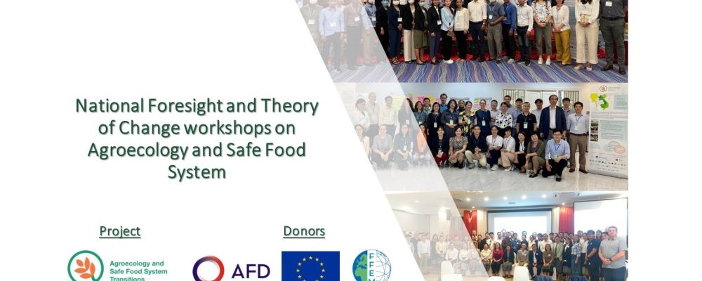 National Foresight and Theory of Change workshops on Agroecology and Safe Food System