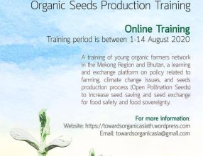 Young Organic Farmers 2020: Organic Seeds Production Training