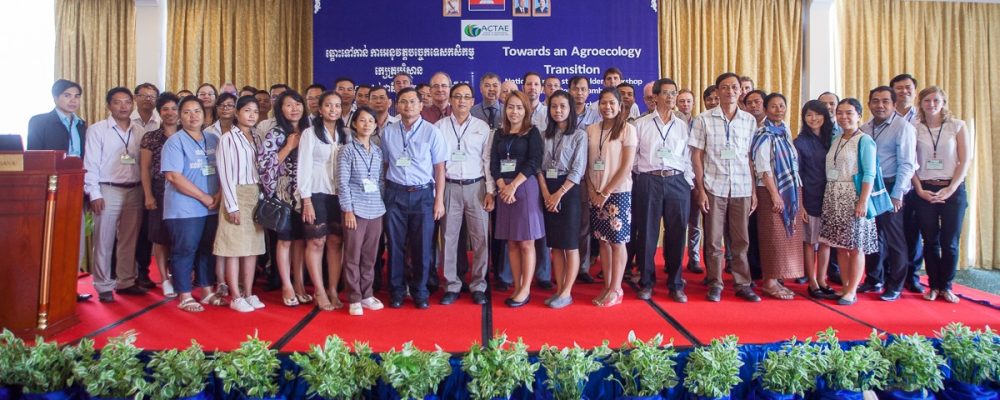 1st national multi-stakeholder workshop addressing Agroecological Transition in Cambodia
