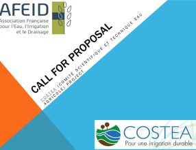 call for proposal: COSTEA (Comité Scientifique et Technique Eau Agricole) project