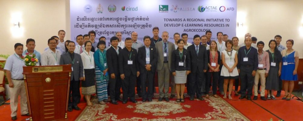 Towards a regional initiative to develop E-learning resources in Agroecology – Phnom Penh, Cambodia, 11th of October 2017