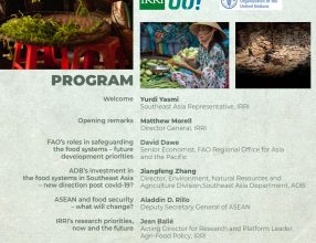 The future of food systems in Southeast Asia post COVID-19 Virtual Seminar, 5 May 2020 at 1500 hrs Bangkok (GMT + 7hrs)