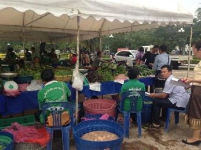 Vientiane Organic Vegetable Producer Group's Market
