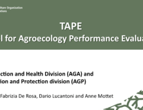 National workshop on the Application of the Tool for Agroecology Performance Evaluation (TAPE) in Lao PDR