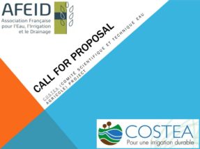 call for proposal: COSTEA (Comité Scientifique et Technique Eau Agricole) project